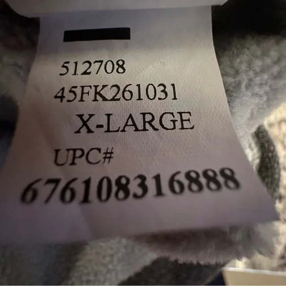 Izod Gray Zip Up Sweater - Picture 7 of 7